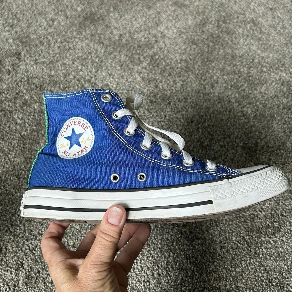 Converse Chuck Taylor All Star Colorblock High Top Sneaker Women's 8/Men's 6 $70 - Picture 10 of 10